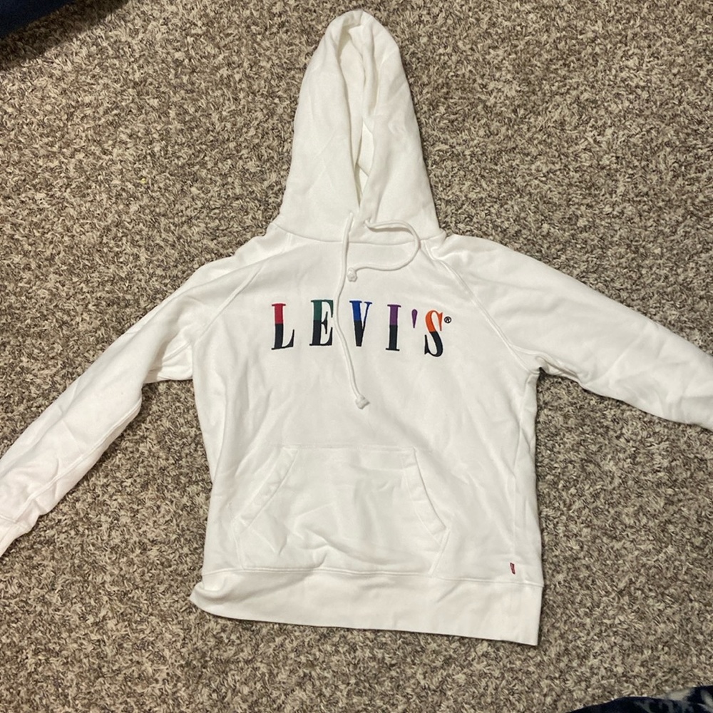 White XS Levi’s Women’s Hoodie